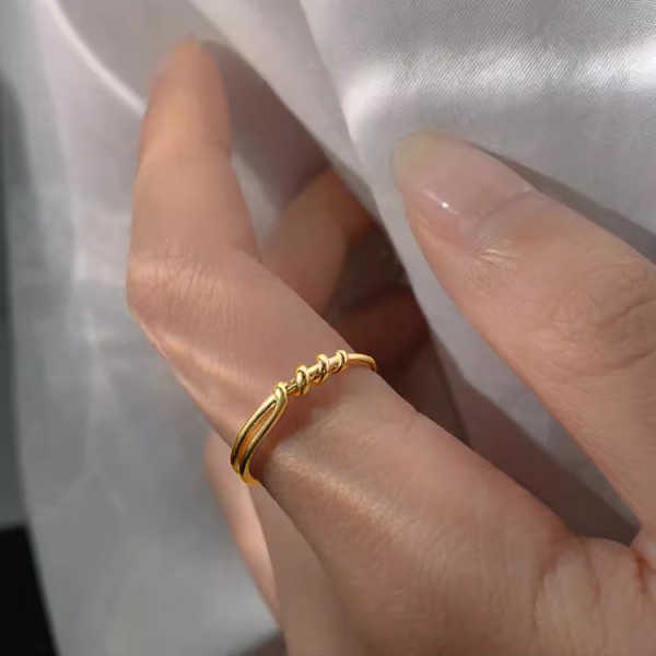 925 Sterling Silver Twisted Spiral Ring