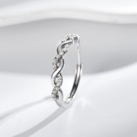 S925 Sterling Silver Pearl Ring