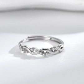 S925 Sterling Silver Pearl Ring