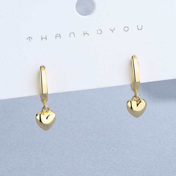 925 Sterling Silver Mini Hoop Earrings for love