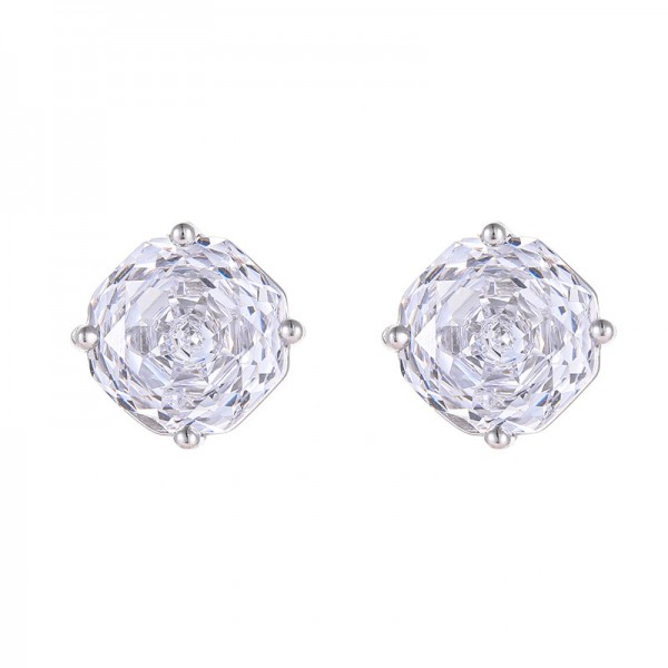 925 Sterling Silver Earring Solitaire Stud