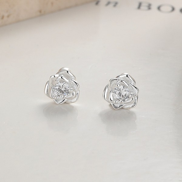 925 Sterling Silver Earrings Screw Backs