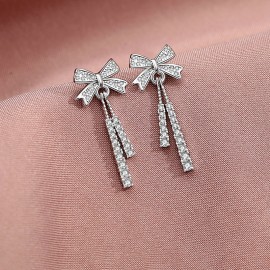 925 Sterling Silver Earrings  Solitaire Stud