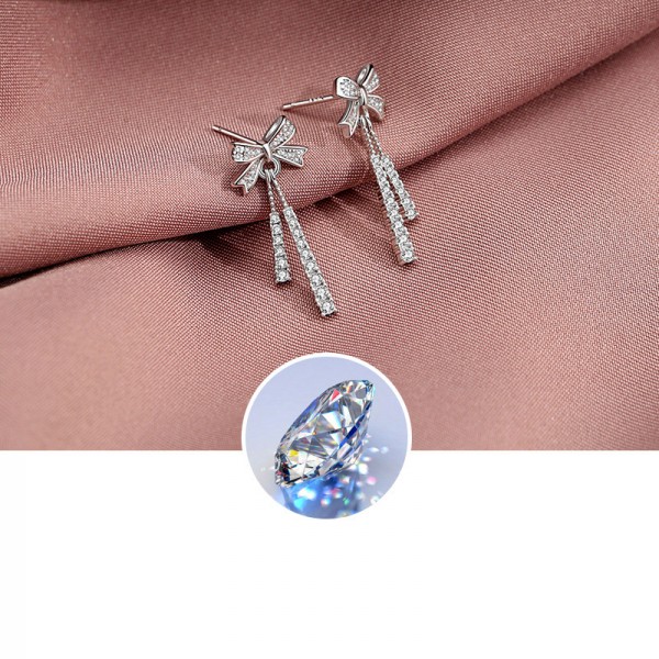 925 Sterling Silver Earrings  Solitaire Stud