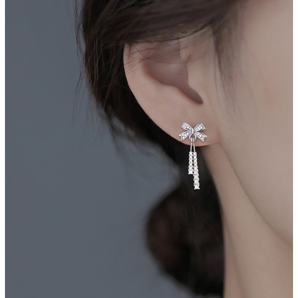 925 Sterling Silver Earrings  Solitaire Stud
