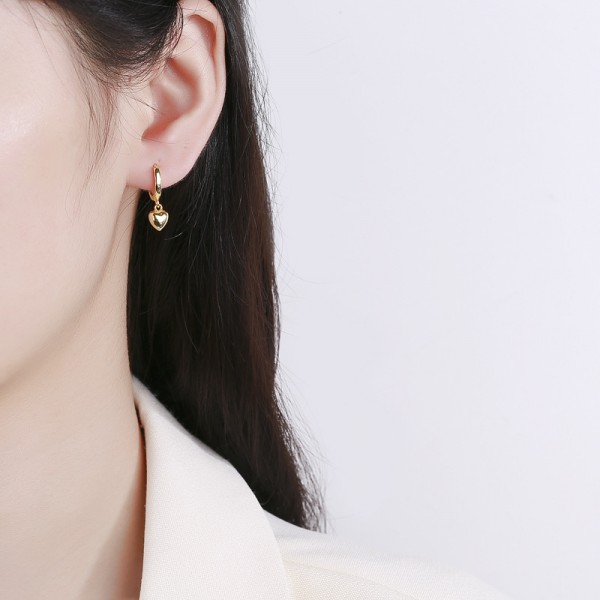 925 Sterling Silver Earrings Solitaire Stud