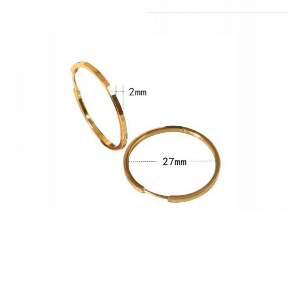 925 Sterling Silver Earrings Simple-Earrings