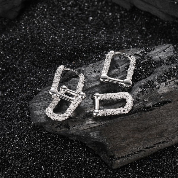 925 Sterling Silver Earrings Secure Lock