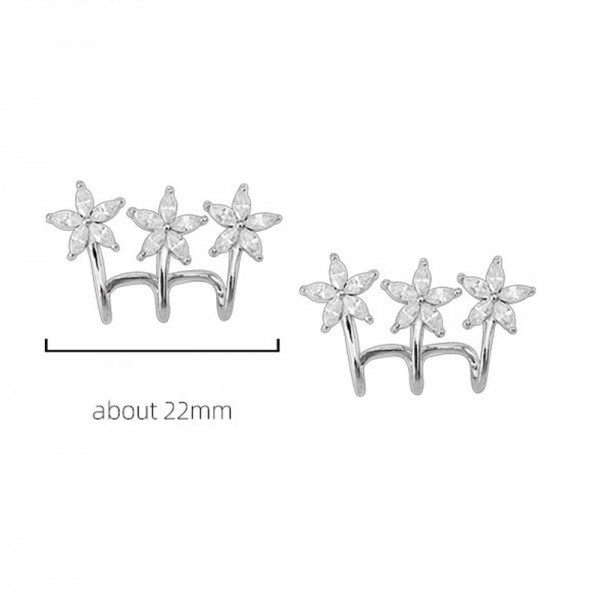 925 Sterling Silver Earring Maple Leaf
