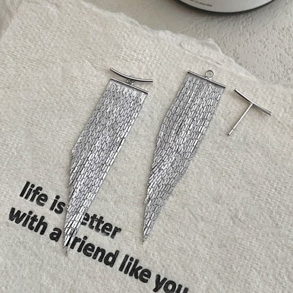 925 Sterling Silver Earring Tassel Earrings