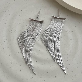 925 Sterling Silver Earring Tassel Earrings