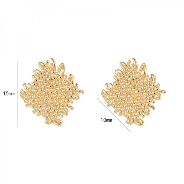 925 Sterling Silver Earring Braided Cloth Earrings