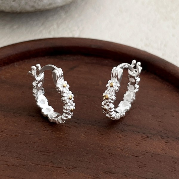 925 Sterling Silver Earring Daisy earrings