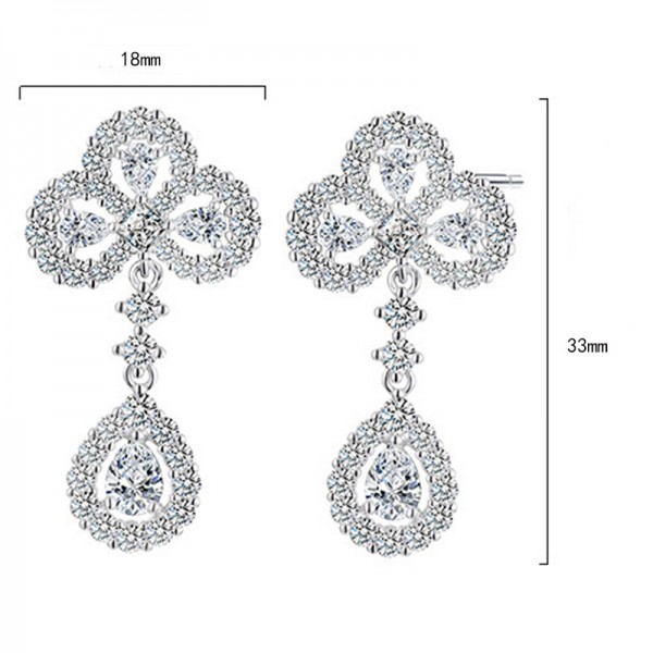 925 Sterling Silver Earring Luxury Earrings