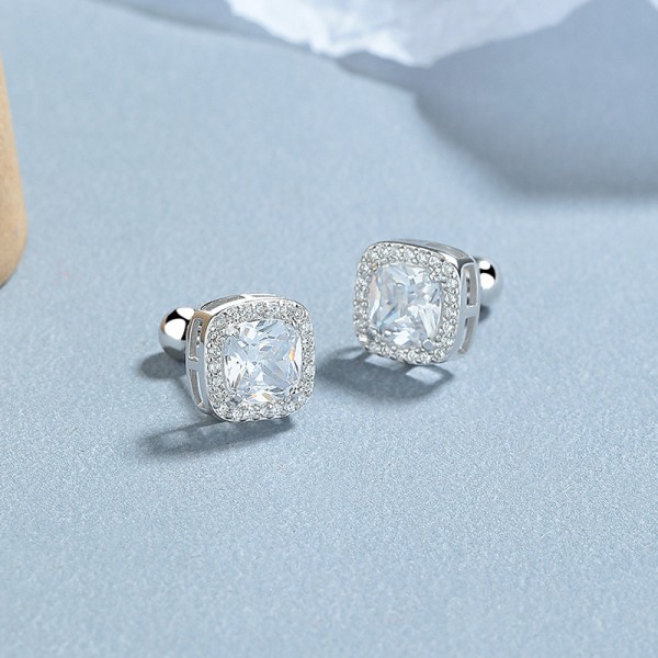 925 Silver Pearl Stud Earrings