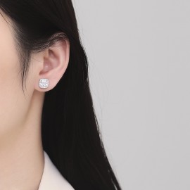 925 Silver Pearl Stud Earrings