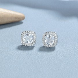 925 Silver Pearl Stud Earrings