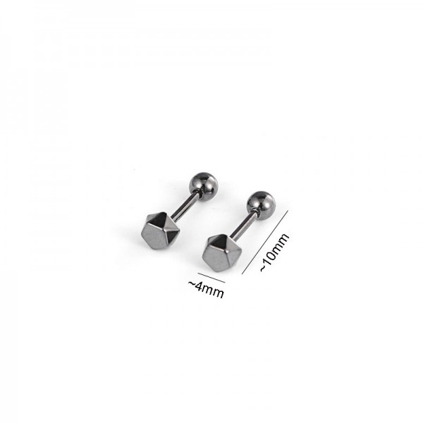 S925 Sterling Silver Small Polished Ball Stud Earrings